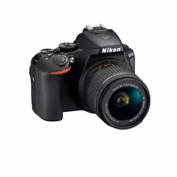 Nikon D5600 + AF-P DX 18-55mm VR + 16GB SD, 24,2 MP, 6000 x 4000 pixels, CMOS, Full HD, Écran tactile, Noir