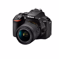 Nikon D5600 + AF-P DX 18-55mm VR + 16GB SD Kit d'appareil-photo SLR 24,2 MP CMOS 6000 x 4000 pixels Noir