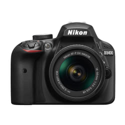 Nikon D3400 + AF-P DX 18-55 mm 1:3.5-5.6G VR Kit d'appareil-photo SLR 24,2 MP CMOS 6000 x 4000 pixels Noir