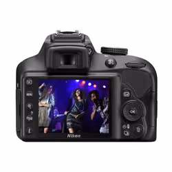 Nikon D3400 + AF-P DX 18-55 mm 1:3.5-5.6G VR Kit d'appareil-photo SLR 24,2 MP CMOS 6000 x 4000 pixels Noir - Vue supplémentaire 8