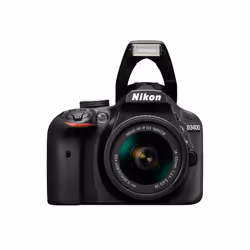 Nikon D3400 + AF-P DX 18-55 mm 1:3.5-5.6G VR Kit d'appareil-photo SLR 24,2 MP CMOS 6000 x 4000 pixels Noir - Vue supplémentaire 9