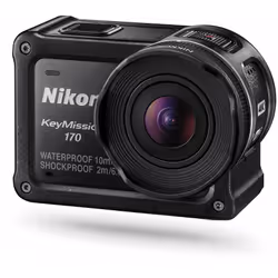 Nikon KeyMission 170 caméra pour sports d'action 12,71 MP 4K Ultra HD CMOS 25,4 / 2,3 mm (1 / 2.3") Wifi 134,5 g