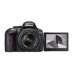 Nikon D5300 + AF-S DX NIKKOR 18-105mm Kit d'appareil-photo SLR 24,2 MP CMOS 6000 x 4000 pixels Noir