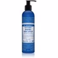 Le lait corporel Dr. Bronner’s Peppermint offre à votre peau l’hydratation nécessaire et la rend très soyeuse.