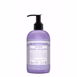 Dr.Bronner's SD0501-DE, Mains, Savon liquide, Nettoyant, Lavande, Sucrose (Cane Sugar *‡), Vitis Vinifera Juice (White Grape ...