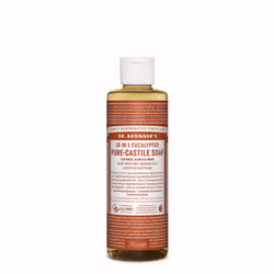 Dr.Bronner's 18-IN-1, Savon liquide, Nettoyant, Aqua, Potassium Cocoate (Saponified Co¬conut Oil*‡), Potassium Palm Kernelate ...
