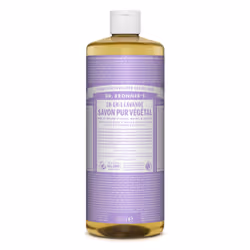 Dr.Bronner's 18-EN-1, Savon liquide, Nettoyant, Aqua, Potassium Cocoate (Saponified Co¬conut Oil*‡), Potassium Palm Kernelate ...