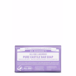 Dr.Bronner's Pure-Castile, Mains, Savon en pain, Nettoyant, Apaisant, Sodium Cocoate (Saponified Coconut Oil*‡), Sodium Palma ...