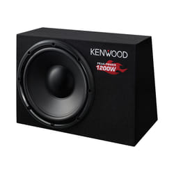 Kenwood KSC-W1200B subwoofers pour voiture Caisson de basse pré-chargé 300 W