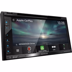 Kenwood DNX5190DSE3 navigateur Fixé 17,1 cm (6.75") TFT Écran tactile 2,1 kg Noir