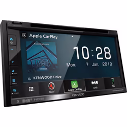 Kenwood DNX5190DSE3 navigateur Fixé 17,1 cm (6.75") TFT Écran tactile 2,1 kg Noir