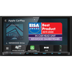Kenwood DMX8019DABS récepteur multimédia de voiture Noir 200 W Bluetooth