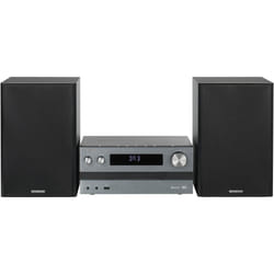 Kenwood M-918DAB-H ensemble audio pour la maison Système micro audio domestique 10 W Aluminium, Noir