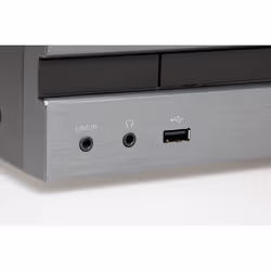 Kenwood M-918DAB-H ensemble audio pour la maison Système micro audio domestique 10 W Aluminium, Noir