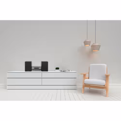 Kenwood M-918DAB-H ensemble audio pour la maison Système micro audio domestique 10 W Aluminium, Noir - Vue supplémentaire 4