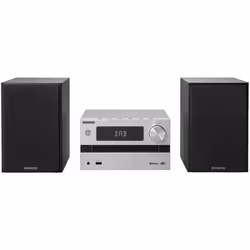 Kenwood M-720DAB ensemble audio pour la maison Système micro audio domestique 25 W Noir, Argent