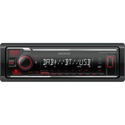 Kenwood KMM-BT407DAB récepteur multimédia de voiture Noir 50 W Bluetooth