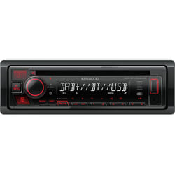 Kenwood KDC-BT450DAB récepteur multimédia de voiture Noir 50 W Bluetooth