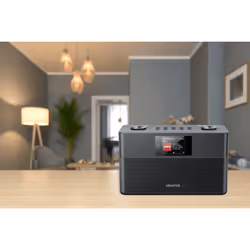 Kenwood CR-ST100S-B Radio portable Internet Numérique Noir - Vue supplémentaire 6