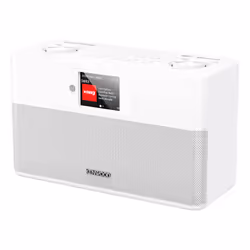 Kenwood CR-ST100S-W, Internet, DAB+, FM, 87,5 - 108 MHz, PTY, 20 W, Plage complète