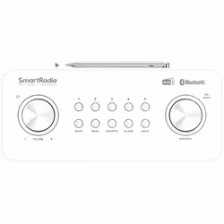 Kenwood CR-ST100S-W Radio portable Internet Blanc