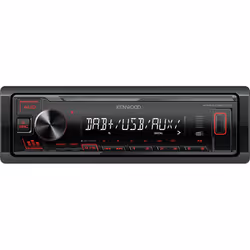 Kenwood KMM-DAB307, Noir, 1 DIN, 200 W, 4.0 canaux, 50 W, 20 - 20000 Hz