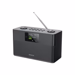 Kenwood CR-ST80DAB-B Radio portable Personnel Numérique Noir