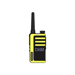 Kenwood UBZ-LJ9SET radio bidirectionnelle Noir, Jaune