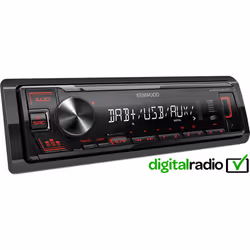 Kenwood KMM-DAB307AO récepteur multimédia de voiture Noir 200 W - Vue supplémentaire 3