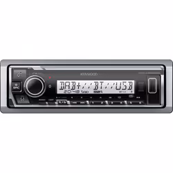 Kenwood KMR-M508DAB, Noir, 88 W, 20 - 20000 Hz, 80 Ohm, 200 W, LCD