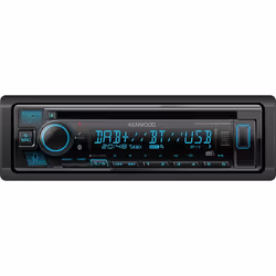 Kenwood KDC-BT560DAB, Noir, 1 DIN, 50 W, 4.0 canaux, 50 W, CD-R, CD-RW