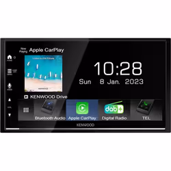 Kenwood DMX7722DABS récepteur multimédia de voiture Noir Wifi Bluetooth