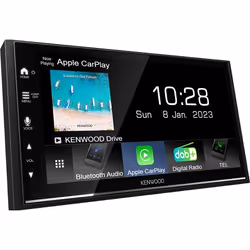 Kenwood DMX7722DABS récepteur multimédia de voiture Noir Wifi Bluetooth - Vue supplémentaire 6
