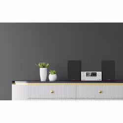 Kenwood Electronics M-925DAB-S ensemble audio pour la maison Système micro audio domestique 50 W Noir, Argent - Vue supplémentaire 4