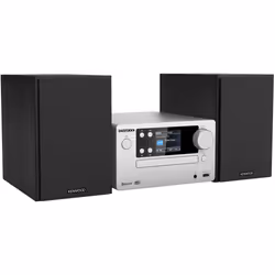 Kenwood Electronics M-725DAB-S ensemble audio pour la maison Système micro audio domestique 50 W Noir, Argent - Vue supplémentaire 4