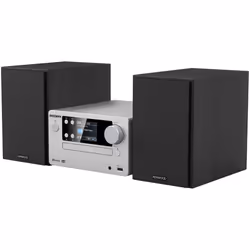 Kenwood Electronics M-725DAB-S ensemble audio pour la maison Système micro audio domestique 50 W Noir, Argent - Vue supplémentaire 5