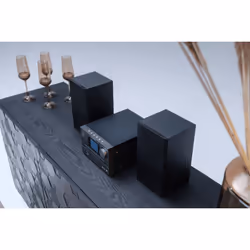 Kenwood M-525DAB ensemble audio pour la maison Système micro audio domestique 7 W Noir - Vue supplémentaire 10