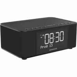 Kenwood Electronics CR-ST40DAB-B Horloge Numérique Noir