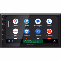 Kenwood Electronics DMX5023DABS récepteur multimédia de voiture Noir Wifi 22 W Bluetooth