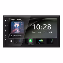 Kenwood DMX6523DABS récepteur multimédia de voiture Noir Wifi Bluetooth - Vue supplémentaire 2