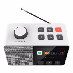 Kenwood CR-M70DAB-W Portable Numérique Blanc - Vue supplémentaire 2