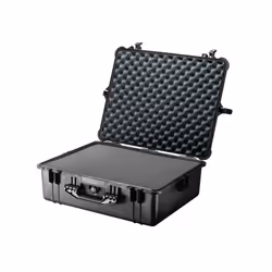 Peli 1600, Sacoche/Attaché-case, Plastique, Acier inoxydable, Noir