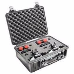 Peli 1520, Synthétique ABS, Métal, Polyuréthane, 4,24 kg, Noir, Orange, Sable, Argent, Jaune
