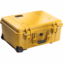 Peli 1560, Valise sur roulette, 9,07 kg, Jaune