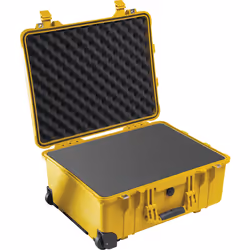 Peli 1560 étui pour équipements Valise sur roulette Jaune