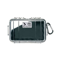 Peli 1050 MicroCase étui pour équipements Folio porte carte Noir, Transparent