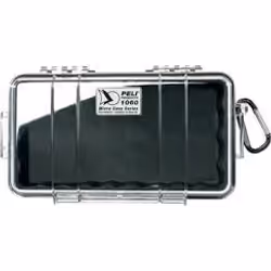 Peli 480068, Sacoche/Attaché-case, Plastique, Noir, Transparent