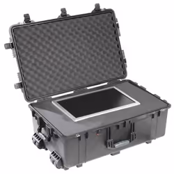 Peli 1650, mousse, Plastique, 12,7 kg, Noir