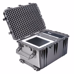 Peli 1660, Valise sur roulette, 19,1 kg, Noir