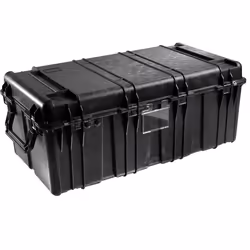 Peli 0550, Étui rigide, ABS, Polymère, Polypropylène (PP), Acier inoxydable, 35,9 kg, Noir